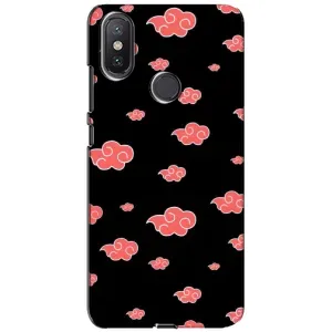 Чехлы Персонажи Аниме Наруто для Xiaomi Mi A2 Lite (AlphaPrint) (Тучки Аниме)