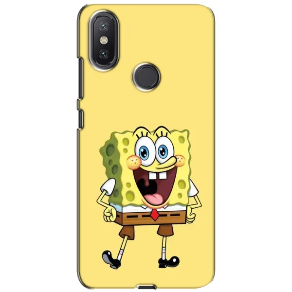 Чохол з принтом «Веселий Спанч Боб» для Xiaomi Mi A2 Lite