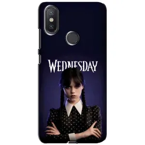 Силиконовый чехол с картинкой для Xiaomi Mi A2 Lite (Wednesday)