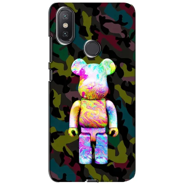 Чехол с принтом «Яркий Bearbrick» для Xiaomi Mi A2 Lite