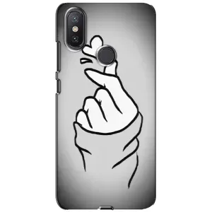 Чехол с принтом «Значок Love» для Xiaomi Mi A2 Lite
