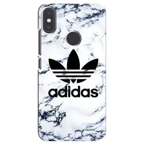 Чохли Адидас для Xiaomi Mi A2 (AlphaPrint) (Адідас на мраморі)