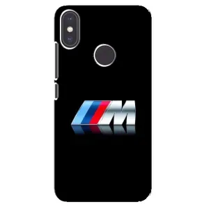 Чехол для Ксиаоми Ми Эй 2 - с принтом БМВ (AlphaPrint) (AMG)