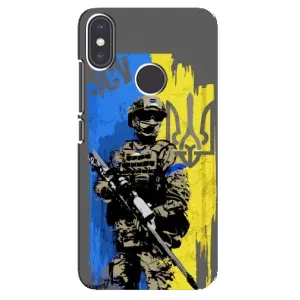 Чехлы с картинкой ЗСУ для Xiaomi Mi A2 (AlphaPrint) (АРТ солдат)