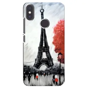 Чохол Ейфелева Вежа Xiaomi Mi A2 - (AlphaPrint) (Вежа в Парижі)