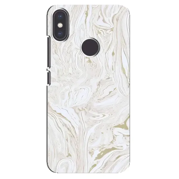 Чехол с принтом «Белый мрамор» для Xiaomi Mi A2