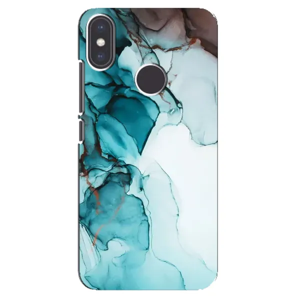 Чохол з принтом «Бірюзовий мрамор» для Xiaomi Mi A2