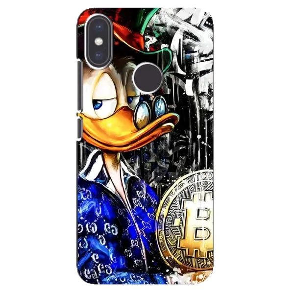 Чохол з принтом «Біткойн Скрудж» для Xiaomi Mi A2