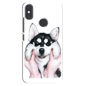 Чохли з собаками для Xiaomi Mi A2 (VPrint) (Радісний Хаскі)