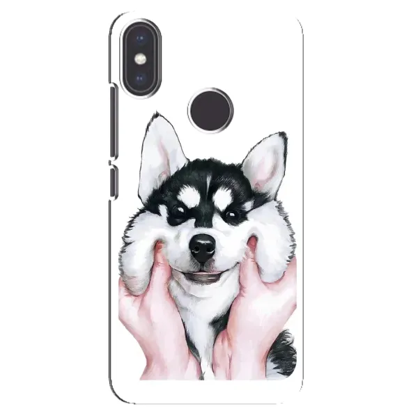 Чохол з принтом «Радісний Хаскі» для Xiaomi Mi A2 Чохол з принтом «Радісний Хаскі» для Xiaomi Mi A2