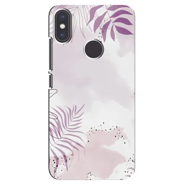 Чехол с принтом «Фиолетовые листья» для Xiaomi Mi A2
