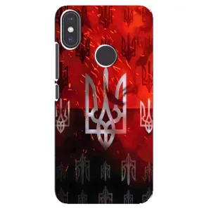 Украинские Чехлы для Xiaomi Mi A2 с картинкой УПА (AlphaPrint) (ГЕРБ УПА)