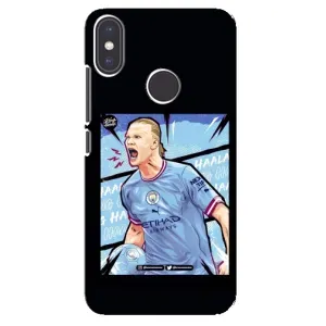 Чехлы с футболистом Ерлинг Холанд для Xiaomi Mi A2 (AlphaPrint) (гол Эрлинг Холланд)