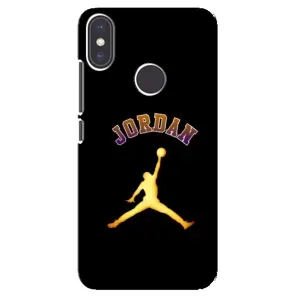 Чехлы для Xiaomi Mi A2 - с картинкой JORDAN (AlphaPrint) (Jordan Gold)