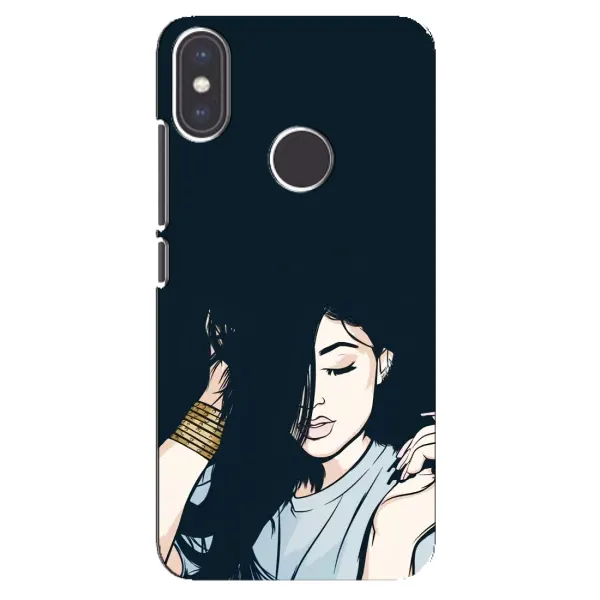 Чохол з принтом «Гарна дівчина» для Xiaomi Mi A2