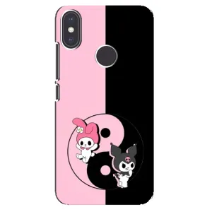 Чехол с кроликом Куроми на Xiaomi Mi A2 (Куроми Инь Янь)