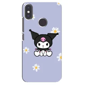 Чехол с кроликом Куроми на Xiaomi Mi A2 (Куроми в цветах)