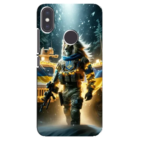 Чехол с принтом «ЛЕВ ЗСУ» для Xiaomi Mi A2