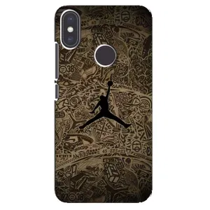 Чехлы для Xiaomi Mi A2 - с картинкой JORDAN (AlphaPrint) (Logo Jordan)
