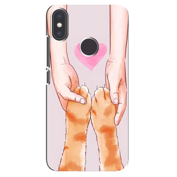 Чехол с принтом «Любовь к котикам» для Xiaomi Mi A2 Чехол с принтом «Любовь к котикам» для Xiaomi Mi A2