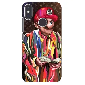 Брендновые Чехлы для Xiaomi Mi A2 - (PREMIUMPrint) (Mario LV)
