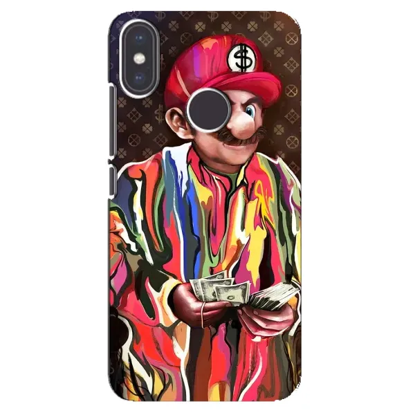 Чохол з принтом «Mario LV» для Xiaomi Mi A2