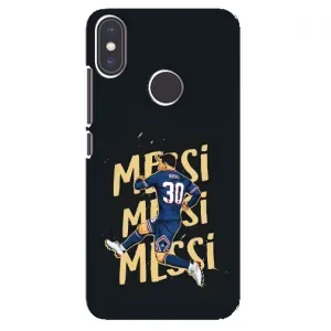 Чехлы для Xiaomi Mi A2 (Leo чемпион) (AlphaPrint) (Messi ПСЖ)