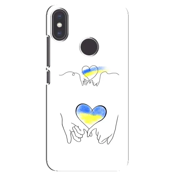 Чохол з принтом «Мир Україні» для Xiaomi Mi A2