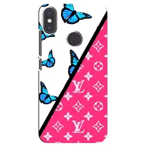 Брендновые Чехлы для Xiaomi Mi A2 - (PREMIUMPrint) (Мода LV)