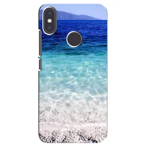Силіконовий чохол з КАРТИНКАМИ літо для Xiaomi Mi A2 (AlphaPrint) (Море)
