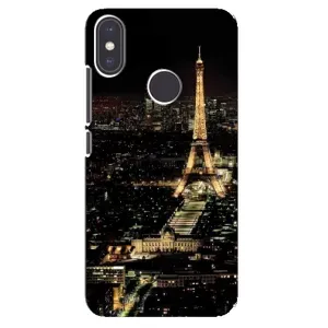 Чохол Ейфелева Вежа Xiaomi Mi A2 - (AlphaPrint) (Нічний Париж)