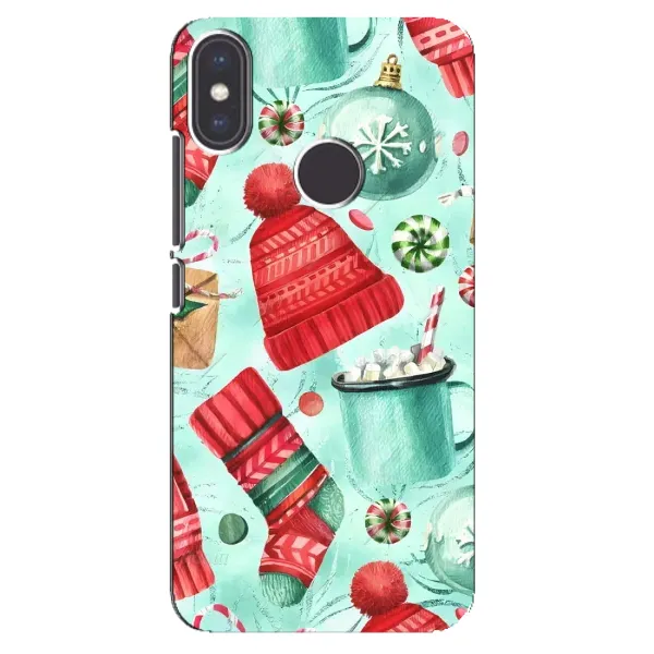 Чехол с принтом «Одежда НГ» для Xiaomi Mi A2