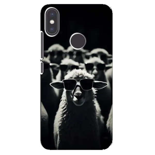 Чохол з принтом «Овечка в окулярах» для Xiaomi Mi A2