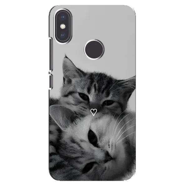 Чехол с принтом «Пара котов» для Xiaomi Mi A2 Чехол с принтом «Пара котов» для Xiaomi Mi A2