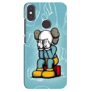 Чехлы для Xiaomi Mi A2 - Bearbrick Louis Vuitton (PREMIUMPrint) (Плач Bearbrick)