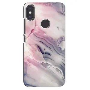 Мраморний чехол на Xiaomi Mi A2 (VPrint) (Пурпурний Мрамор)