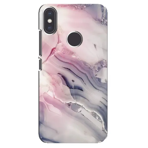Чехол с принтом «Пурпурный Мрамор» для Xiaomi Mi A2