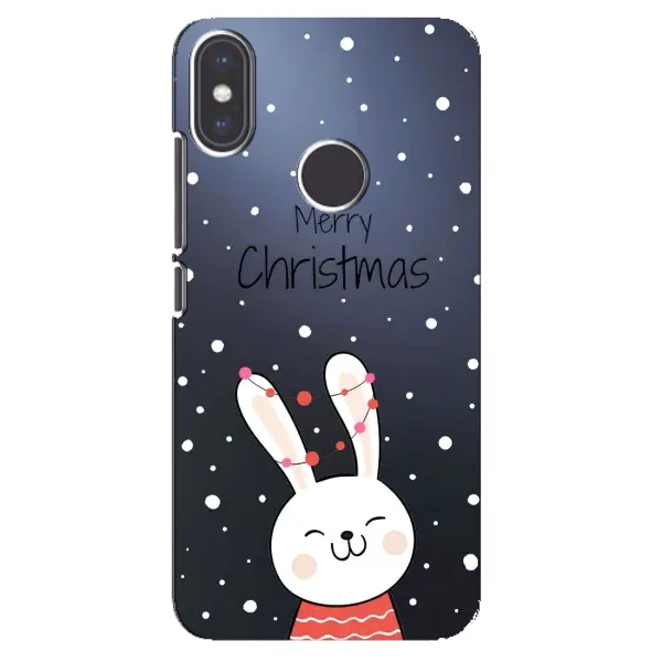 Чехол с принтом «Рождественский заяц» для Xiaomi Mi A2