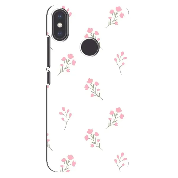 Чехол с принтом «Розовые цветы» для Xiaomi Mi A2