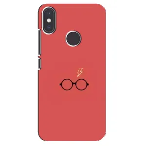 Чехлы с Гарри Поттером для Xiaomi Mi A2 (AlphaPrint) (шрам и очки)