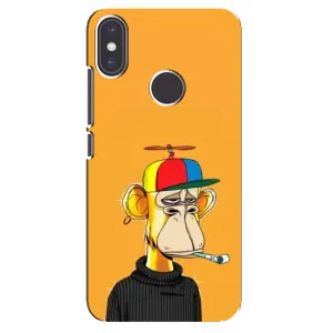 Чохли з Мавпами NFT для Xiaomi Mi A2 (AlphaPrint) (Нудна мавпа NFT)