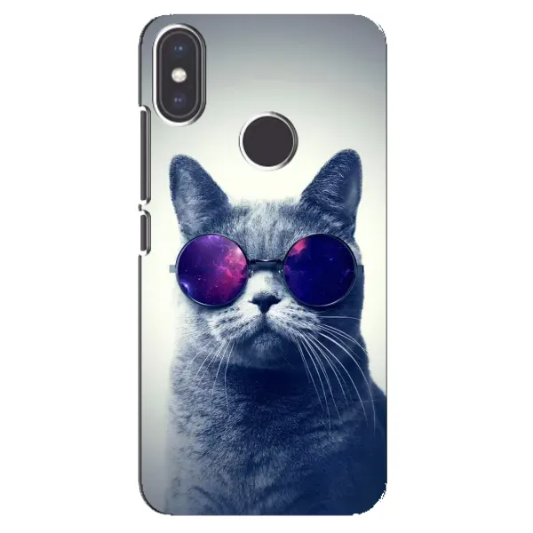 Чехол с принтом «Стильный кот» для Xiaomi Mi A2