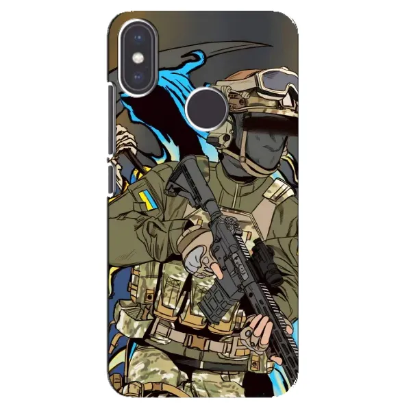 Чохол з принтом «Воїн ЗСУ» для Xiaomi Mi A2 Чохол з принтом «Воїн ЗСУ» для Xiaomi Mi A2