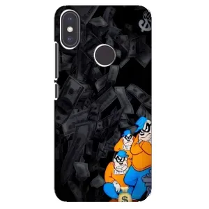Чехлы с крутыми принтами для Xiaomi Mi A2 - (PREMIUMPrint) (Воры)