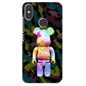 Чехлы для Xiaomi Mi A2 - Bearbrick Louis Vuitton (PREMIUMPrint) (Яркий Bearbrick)