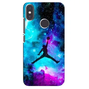 Чехлы для Xiaomi Mi A2 - с картинкой JORDAN (AlphaPrint) (Яркий Джордан)