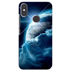 Космічні Чохли для Сяомі Мі А2 (VPrint) (Земля з космоса)