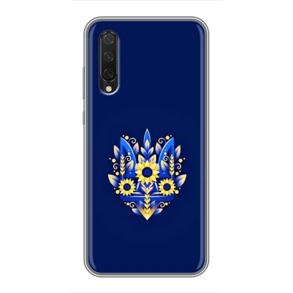 Чохол з принтом «Квітковий Герб» для Xiaomi Mi A3