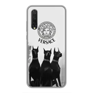 Чохли VERSACE для Сяомі Мі А3 (PREMIUMPrint) (Доберман Версаче)