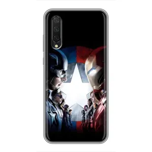 Чохли з героями Марвел Xiaomi Mi A3 (VPrint) (Марвел стайл)